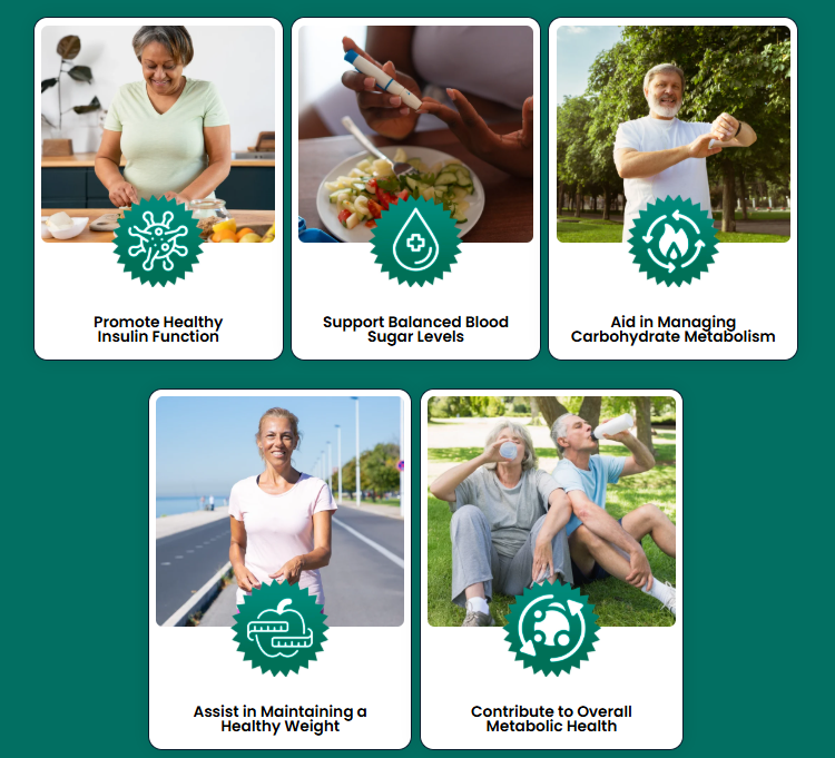GlucoBliss benefits — balanced blood sugar, energy, cravings, metabolic health